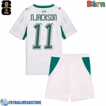 Fotballdrakt Barn Senegal Nicolas Jackson #11 Hjemmedraktsett VM 2026 Kortermet (+ Korte bukser)
